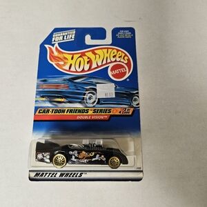 Car-Toon Friends‎ Series Toy Car - Black and Gold Hot Wheels Bullwinkle Car-Toon